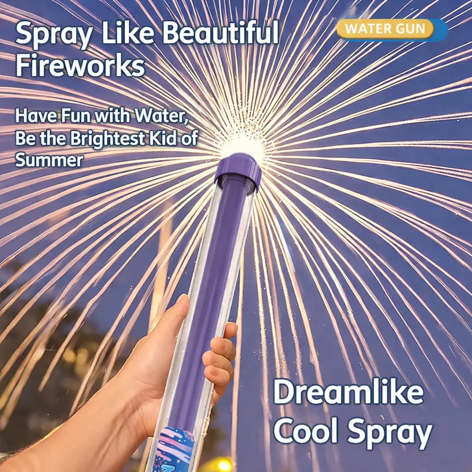 Fireworks Water Blaster - Bulk Squirt Guns for Summer Pool Parties and Outdoor Beach Water Games, Assorted Colors