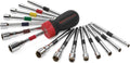 GEARWRENCH 16 Piece Ratcheting Nutdriver Set | SAE & Metric | 8916D