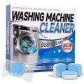 Washing Machine Cleaner Tablets - 12 Pack, Deep Cleaning Solution for HE Front Loader and Top Load Washers, Drum and Laundry Tub Seal Maintenance - 1 Year Supply