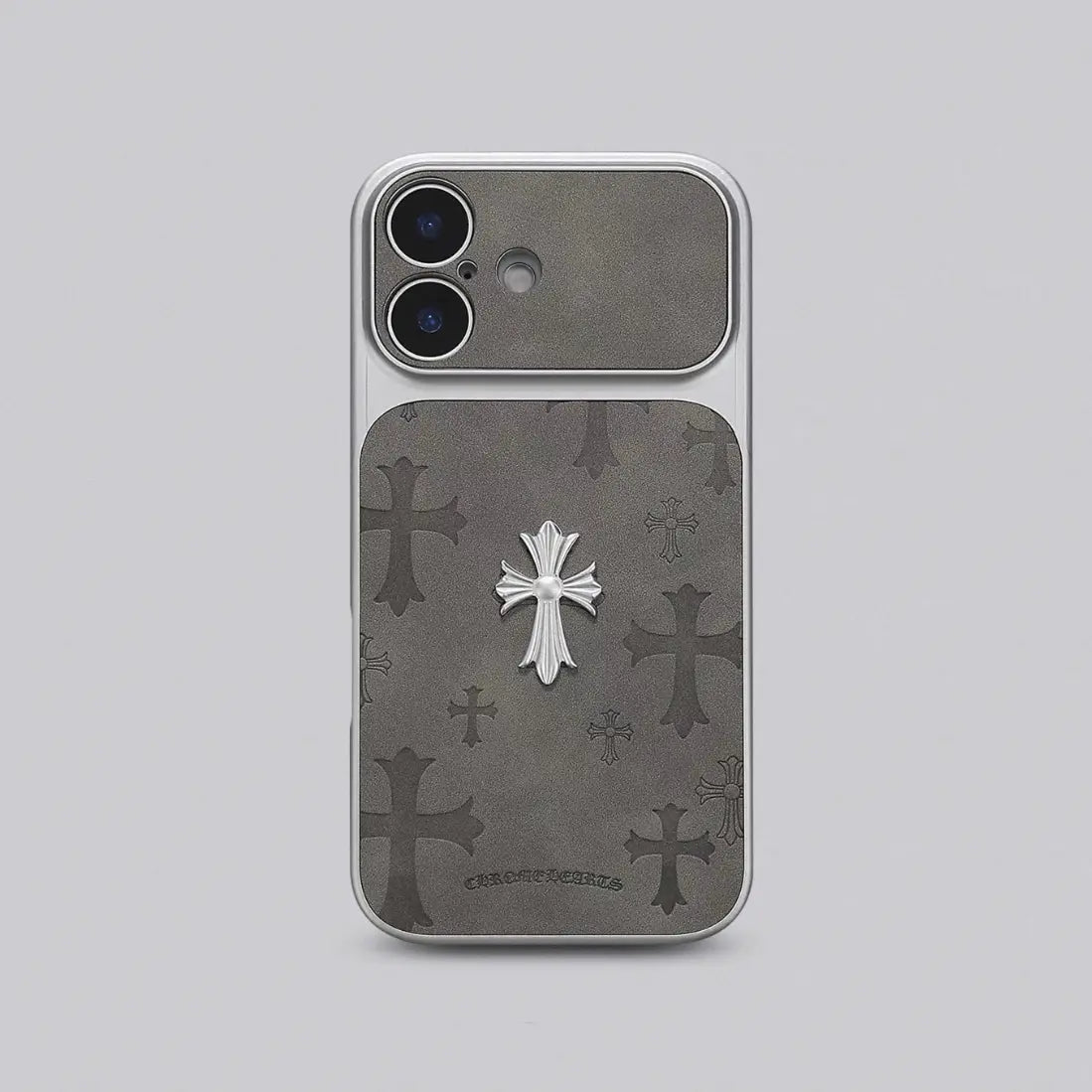 Premium Leather Cross-Pattern Phone Case for iPhone 13/14/15/16/17/Pro/Max | 3D Vintage Design, Shockproof Protection, and Drop Resistance | Unisex Stylish Protective Cover | Ideal Gift Option