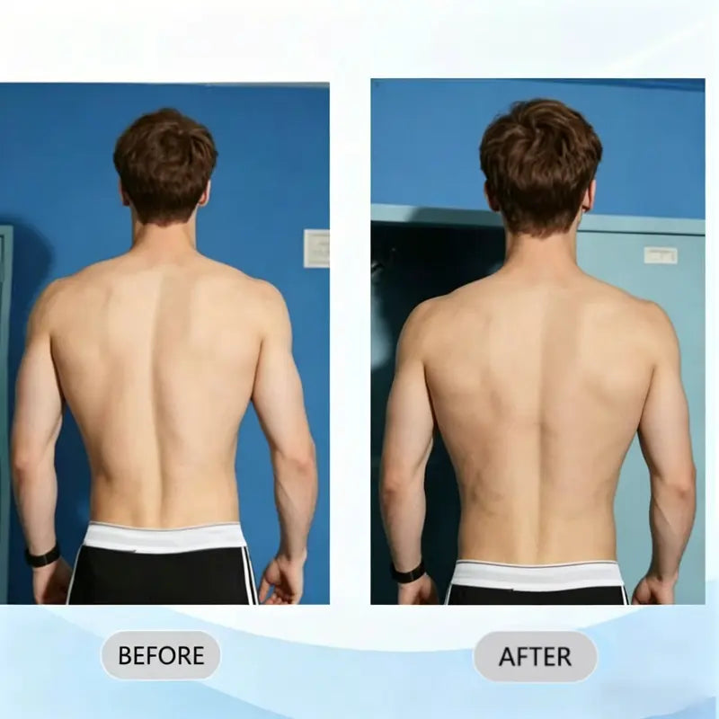 Transform Your Posture with the Stylish Corrective Hunchback Artifact Posture Strap for Adults - Unisex Open Shoulder Shapewear for Everyday Confidence